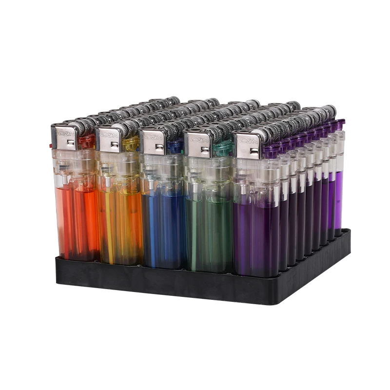 Manufacturer Wholesale Cigarette Lighter Factory Disposable Lighter  Wholesale Plastic Lighter Custom Feuerzeug Butane Lighter