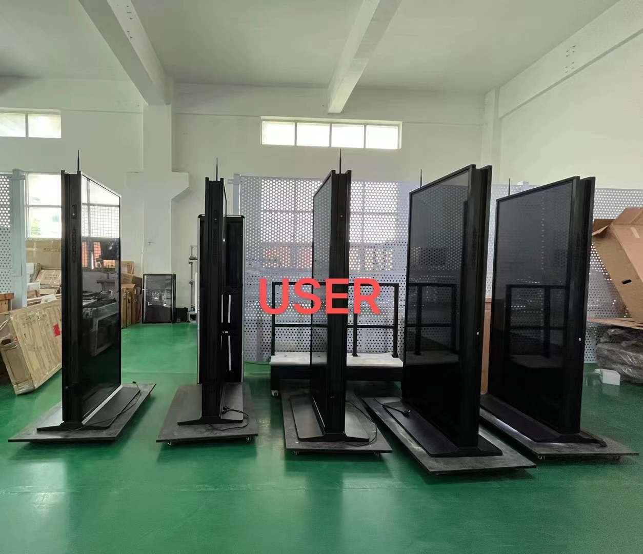 Network System Wifi  Floor Standing Digital Signage Screen Display Advertising Player Software Screen Digital Signage Display
