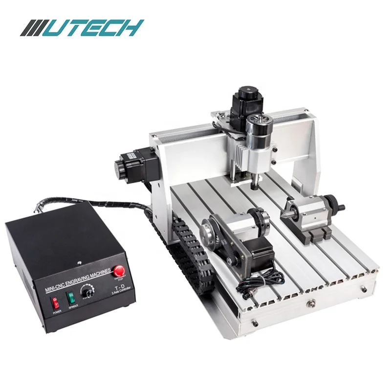 Mini Cnc Router 3040 Engraving Machine for Milling PCB Wood Holes Cnc Router Aluminum Making