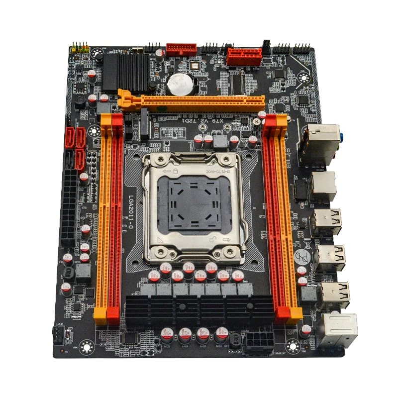 High-Performance X79 PC Motherboard Intel Xeon E5 Dual Channel DDR3 Max 64G  Desktop Factory