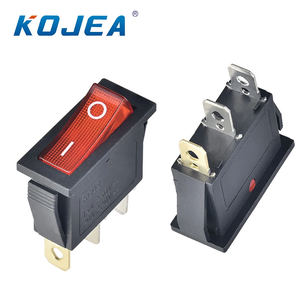 20 Pièces Interrupteur à Bascule Interrupteur D'alimentation Petit Rond 2 Broches 2 Positions