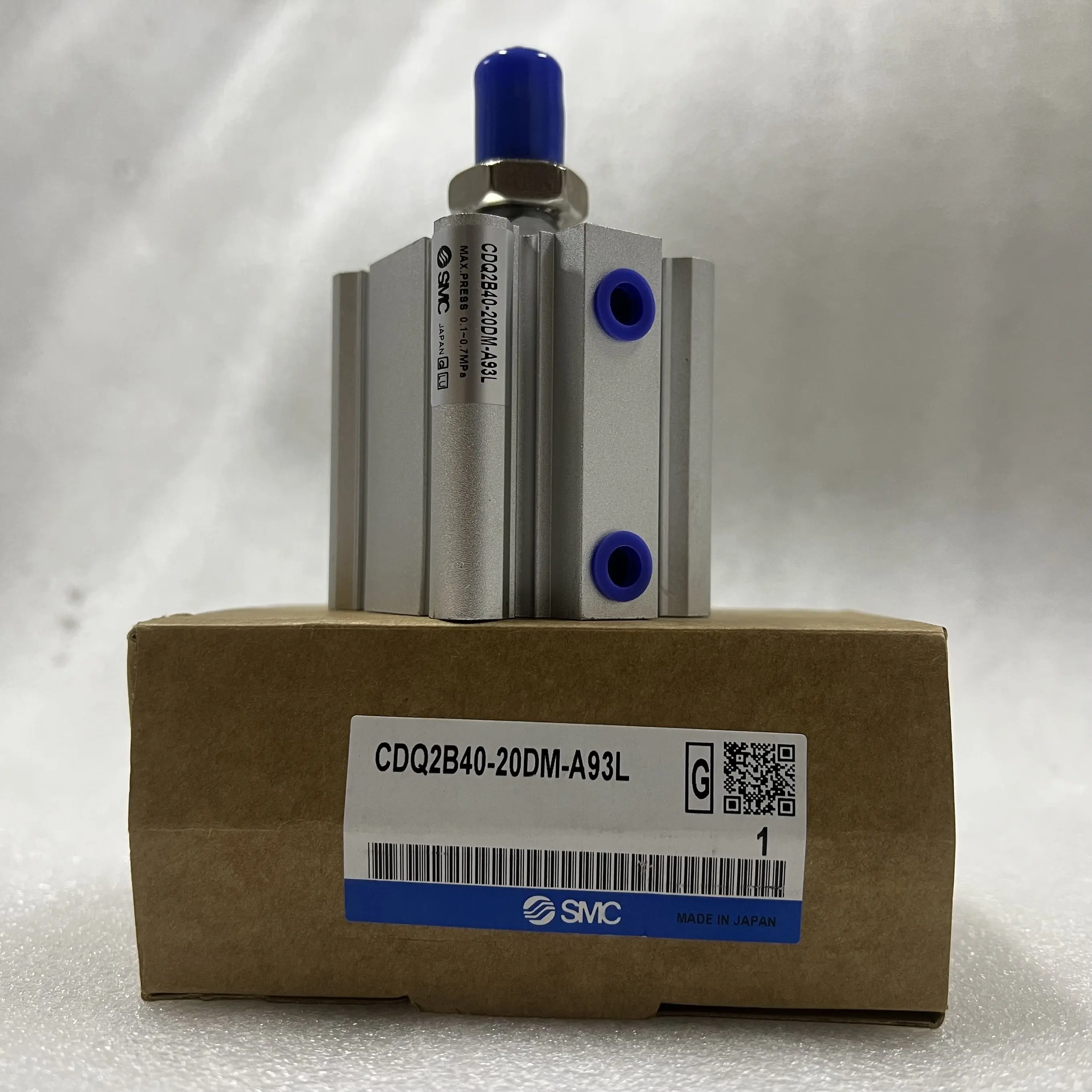 SMC Compact Pneumatic Cylinder CDQ2B40-20DM-A93L