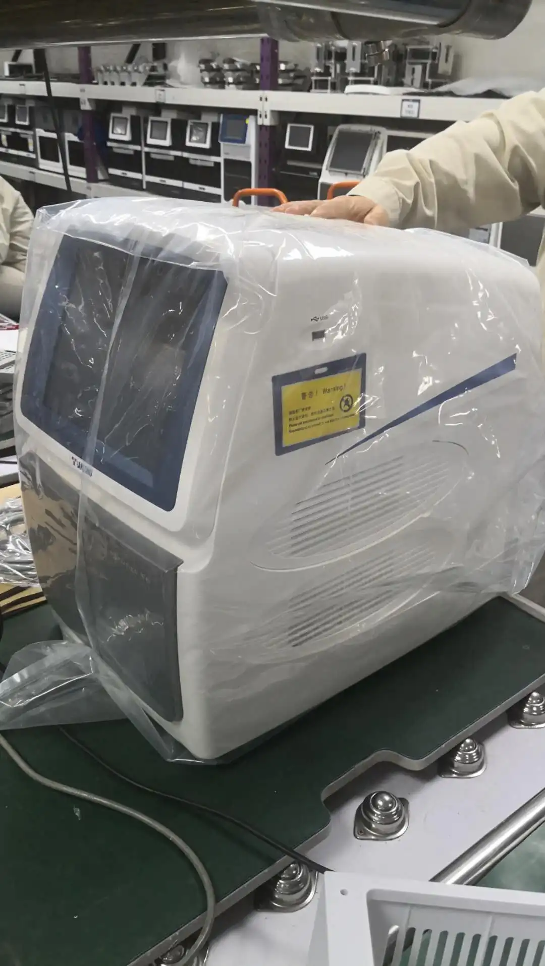Gentier 96R Touch Screen Laboratory 96 Well Analyzer Thermal Cycler Equipment Instrument RT PCR Machine Price Real Time Test PCR