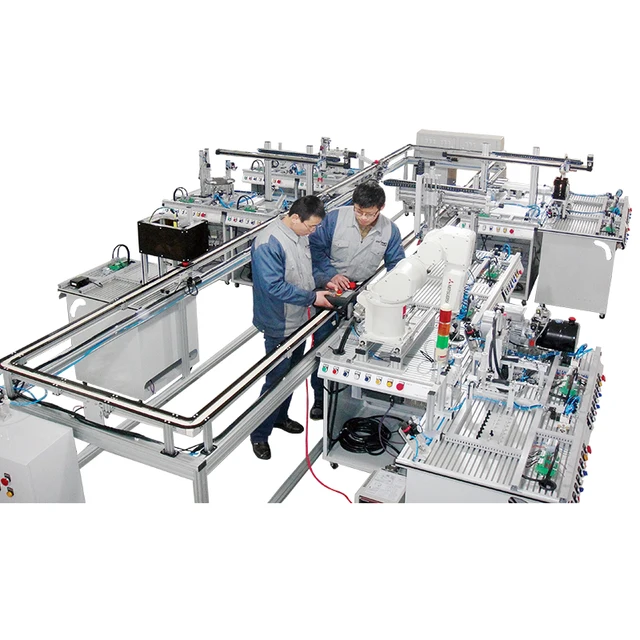 Flexible manufacturing system school educational equipment
