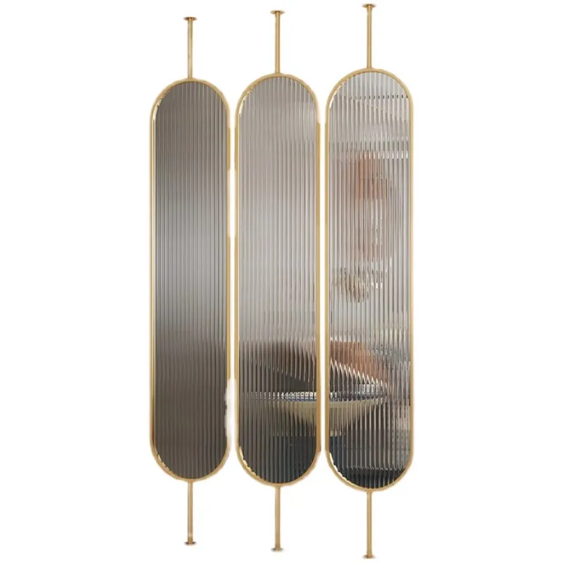 Partition Screen Decorative Wall Screen Welding Room Dividers Stainless Steel Metal Ceiling Room Divider Screen