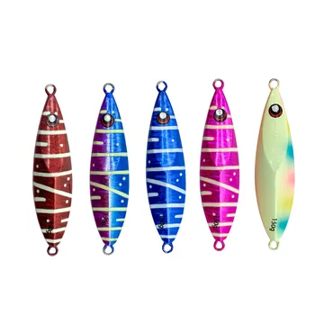Lure Metal Jig 150-200g Luminous Drift Slow Shake Lead Fish Bare Plate Artificial Hard Bait No Hooks Hot Sale – Metal Jig – view 2