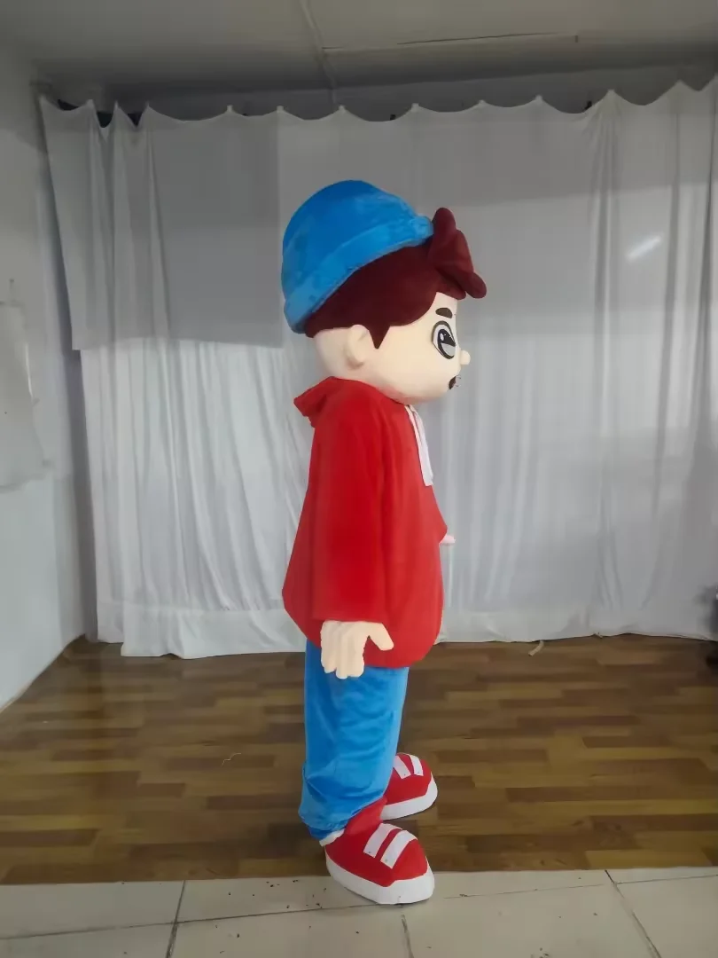 Factory Price Cheap Custom Cartoon Character Omar and Hana Mascot Costume for Adults