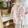 Snowflake velvet lapel xf02 pink bunny