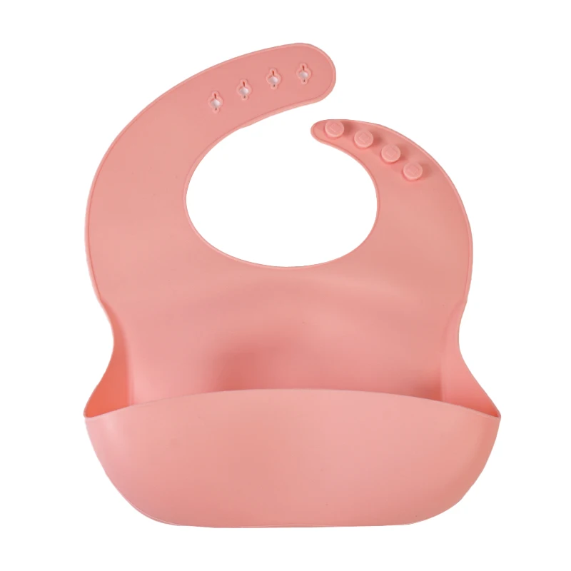 Silikon Baby Eetstel Sluit Bib en Tableware vir Baby se Eet Tyd 5-in-1