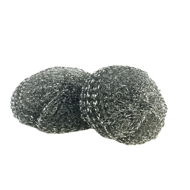 Steel Wool Scrubbers Cleaning Sponges Metal Wire Scourer Sponge Heavy
