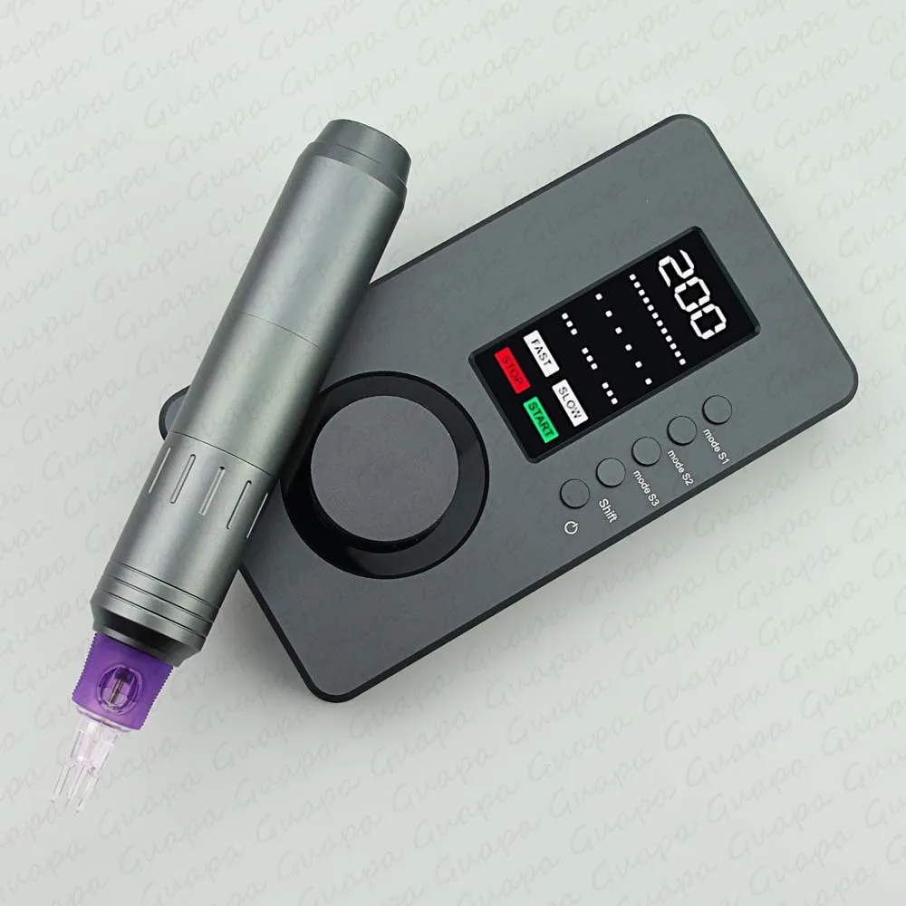 Guapa SMP Scalp Machine OEM Logo Customized Permanent Makeup Machine Digital Eyebrow Tattoo Machine for Scalp Tattoo Supplies