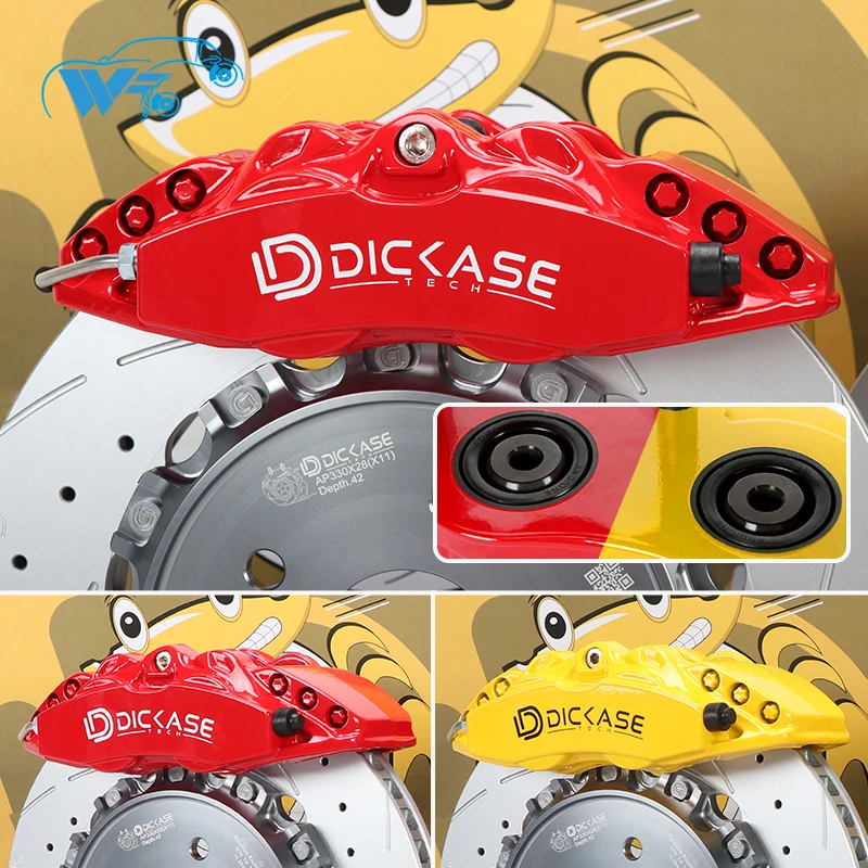 赤色 赤色 ブレーキキャリパー(TESLAロゴデカール付き) ブレーキ