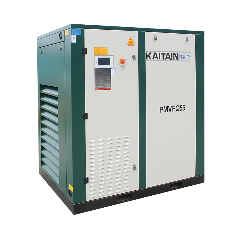 Kaishan Variable Frequency 55kw Screw air Compressor Industrial Compressors PMVFQ55