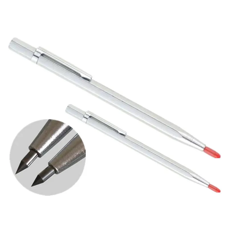 Kit 11 Pièces Stylo Graveur à Pointe Carbure De Tungstène - Pour Verre, Métal, Marquer - Neuf