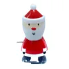 Babbo Natale magro che cammina