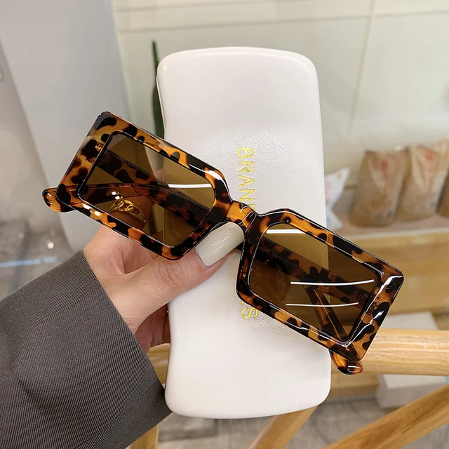 98040 Cheap Small Rectangle Women Sunglasses Square Small Lens