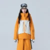 Orange and white