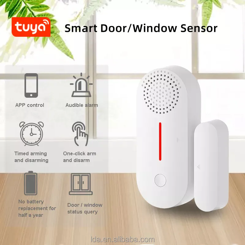 Intelligent Door/window Open/close Gap Contact Sensor 100db Wifi Smart ...