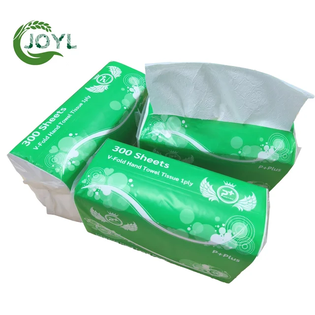 1ply or 2ply Nice Embossing Paper Towel  In White Color Multi Function Hand Towel Interleaved Full Sealed  Interfold Paper Towel