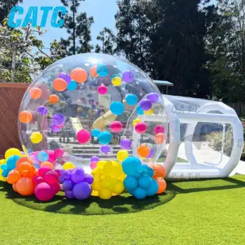 CATC Quality Inflatable Bounce Tent for Party Event Inflatable Balloon Tent PVC Advertising Model Tent with Blower