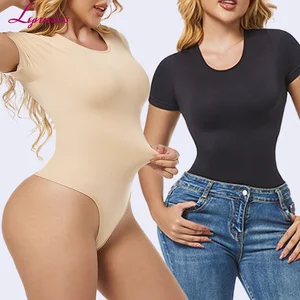 Hot Selling Thong Body Shaper  Fajas Colombianas Shapers Shapewear for Women Bodyshaper Bodysuit Waist Trainer Shaper