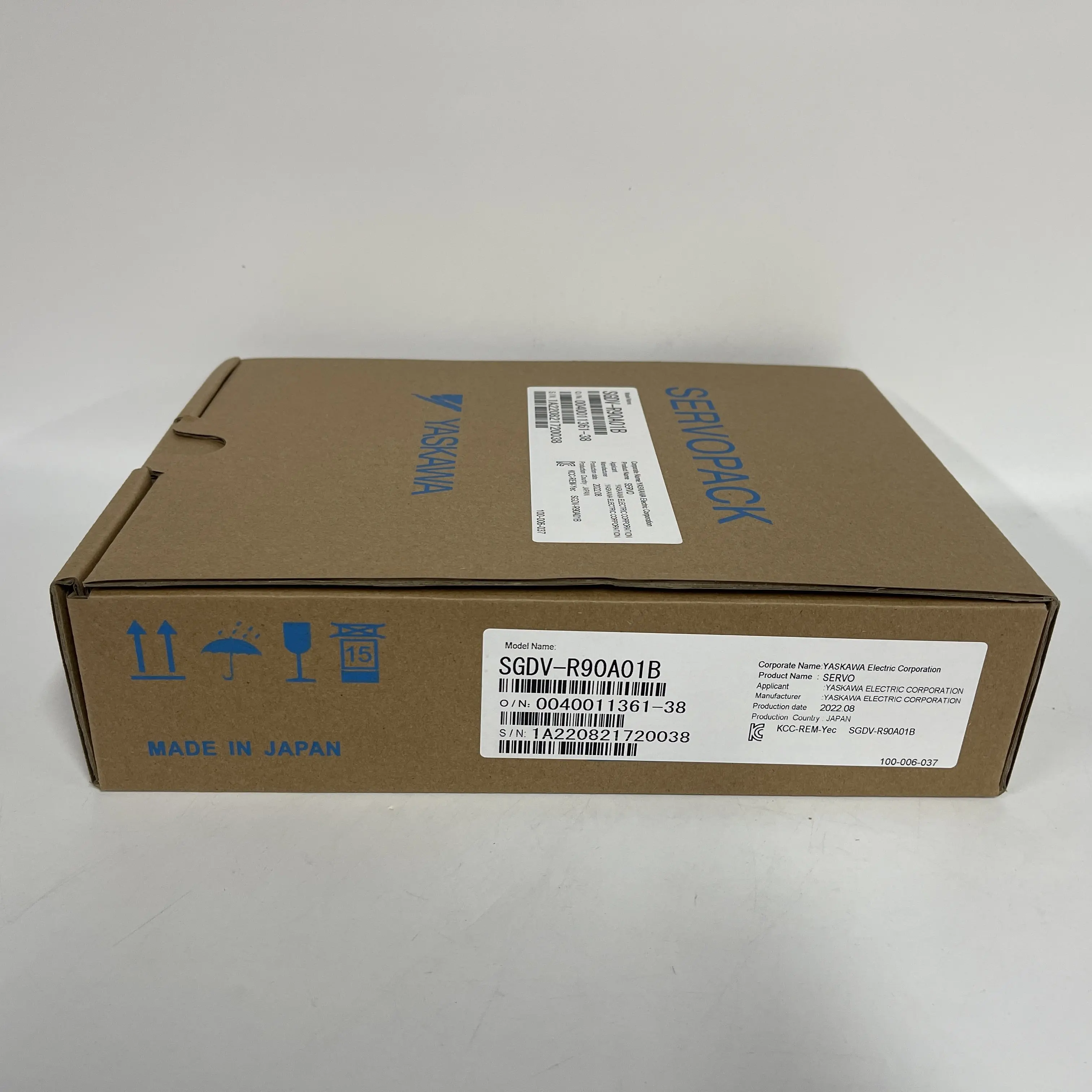 Yaskawa AC Servo Drive Servopack SGDV-R90A01B