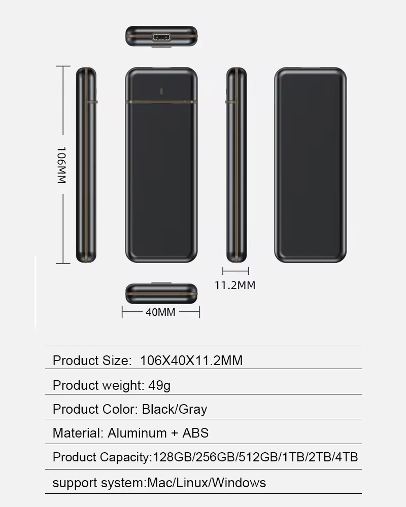 Chinese factory supplier supply Dazzling Light Portable Ssd Case Nvme Ngff For External M2 Ssd Type C Usb3.1 10gbps M.2 Ngff Ssd Enclosure - Buy Ssd Nmve M2 Nvme Usb Type C Sas/sata Ssd/hdd Backplane Enclosure transcend External Ssd Usb 3.1 Gen2 Type Cssd-enclosure ssd Case Sata To Usb 3.0 Adapter 5gbps