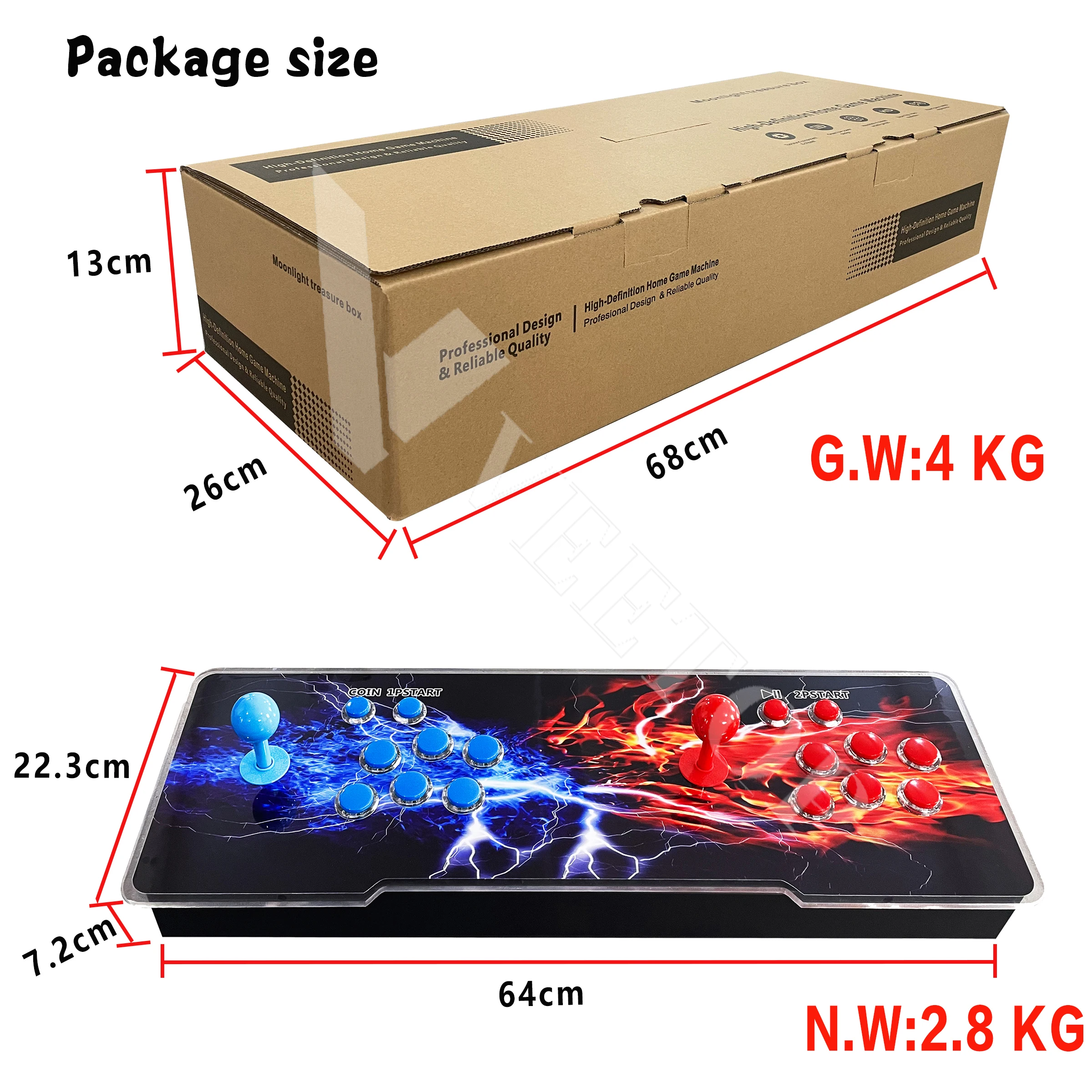 Moonlight Treasure Box - Wholesale Arcade Game Console