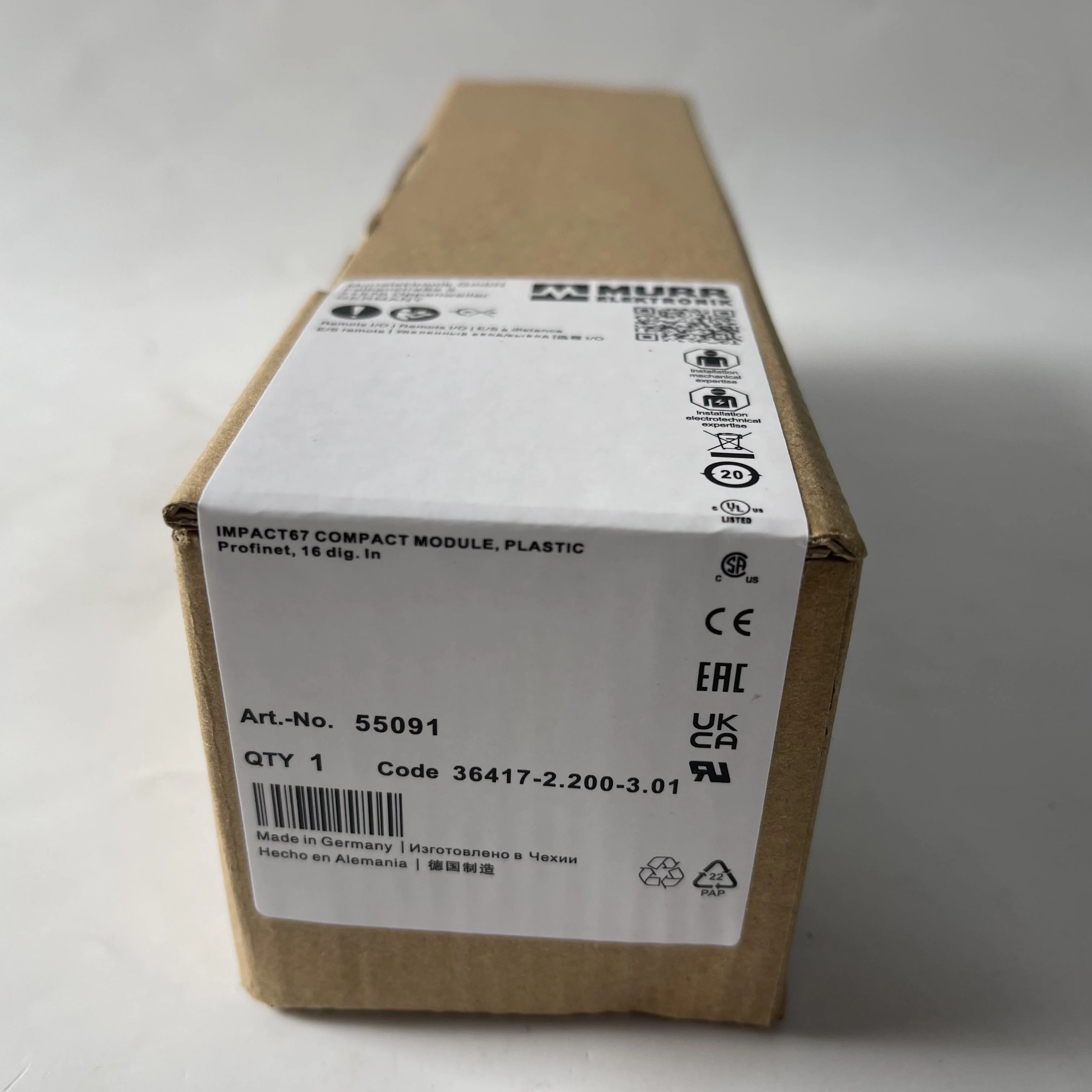 Murr PROFINET Digital Input Module 55091