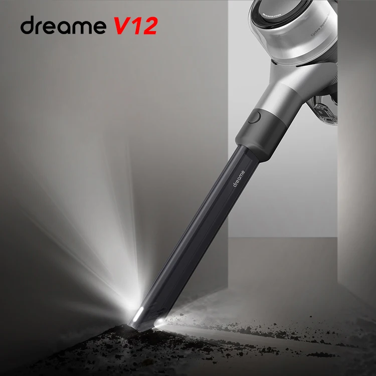 
 Ручной перезаряжаемый Большой мощный портативный беспроводной пылесос Dreame V12 2021  