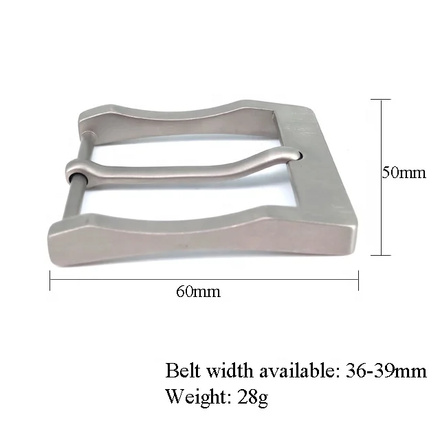 Anti-allergic Pure Titanium Buckle Belt With Custom Logo Belt Buckles Accessories