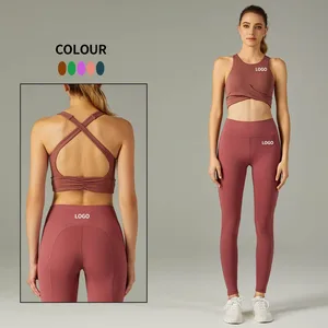 Hot Selling Simple Style Printed Sports Bra with Custom Logo