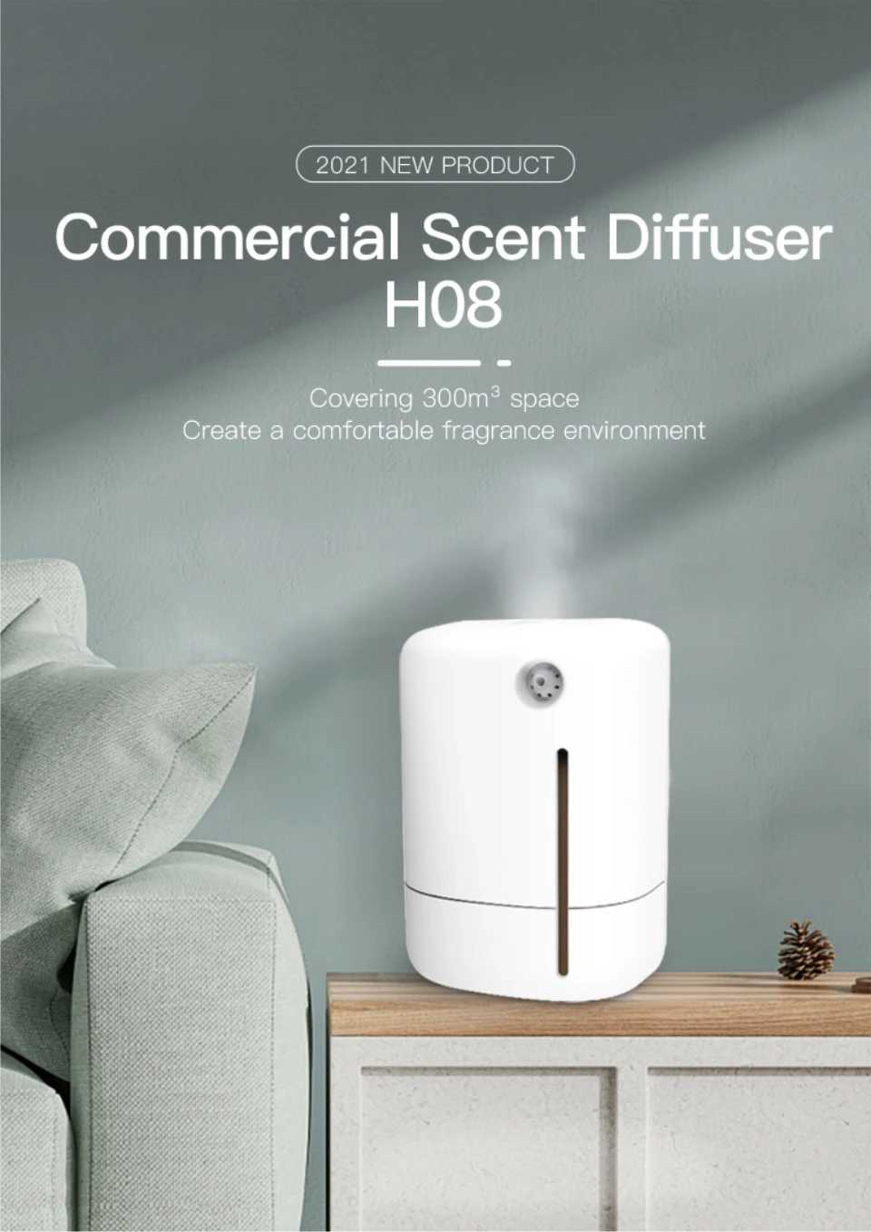 Wall Plug In Waterless Oil Diffuser Machine Essential Oil Aroma ...