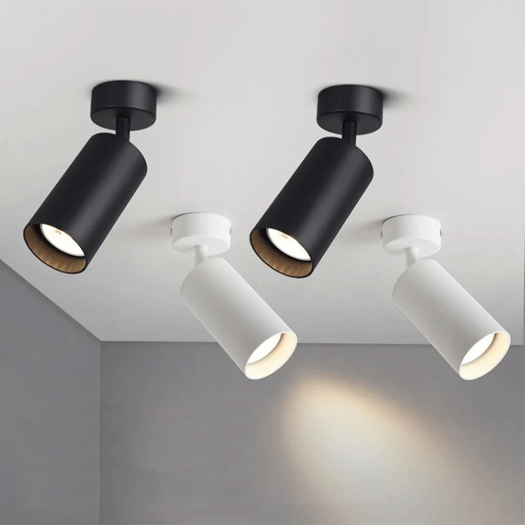 Современный дизайн 48 в gu10 cob фокус Вращающаяся головка квадратная Магнитная линейная домашняя система рельсовое освещение треки светодиодный светильник