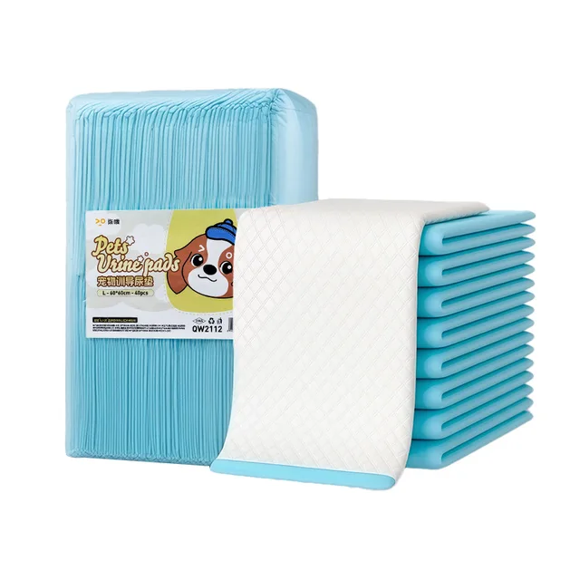 Wholesale Eco-Friendly Thickened Dog Pads Disposable Absorbent Pet Diapers with Deodorant Feature Pet Pads