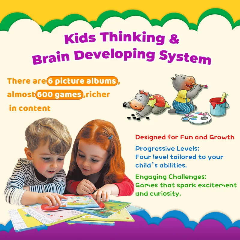 Logic Wisdom Star L1-4 Educational Toys Foster Strong Mathematical Foundations Reasoning Cognitive Skills for Kids 3-7 Years Old