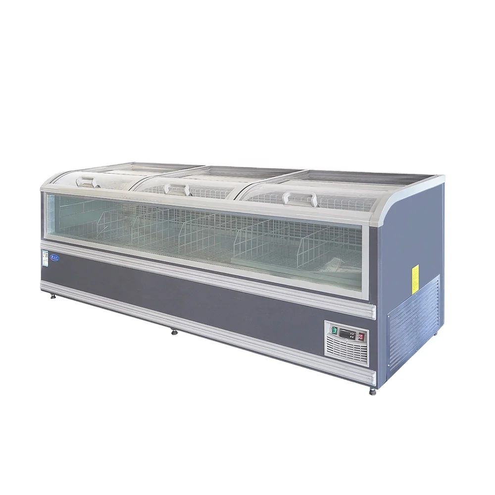 Kenkuhl HN21A/ZTB-U Island Freezer - Efficient Frozen Food Display