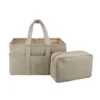 Khaki diaper bag set