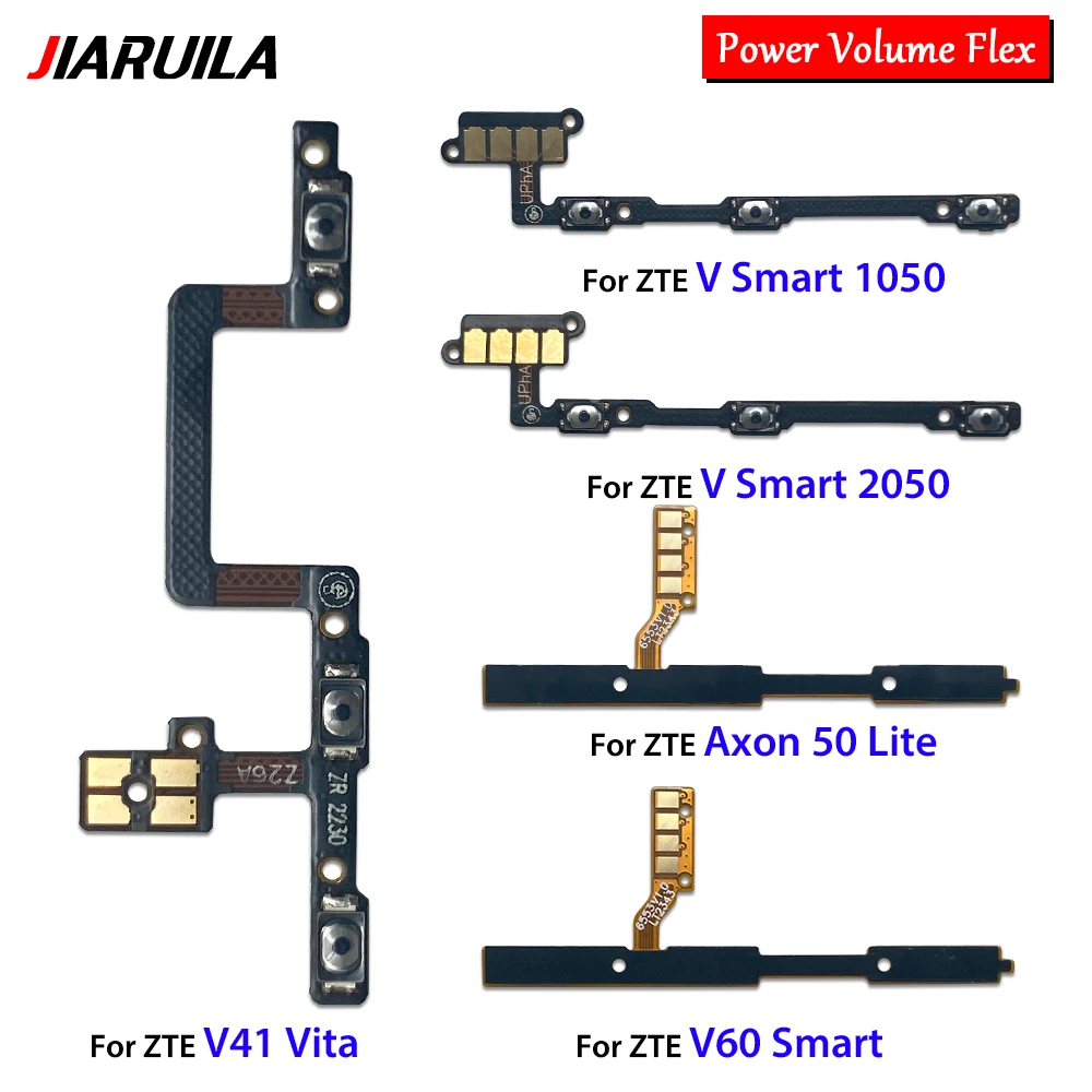Cell Phone Power Switch Volume Flex Cable for Axon 40 50 60 Lite V