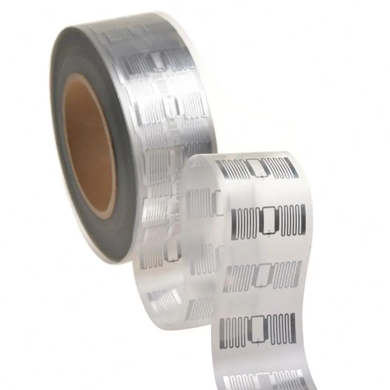Dry/Wet Inlay Paper Tag Passive Adhesive Sticker Label RFID Tag For Jewelry
