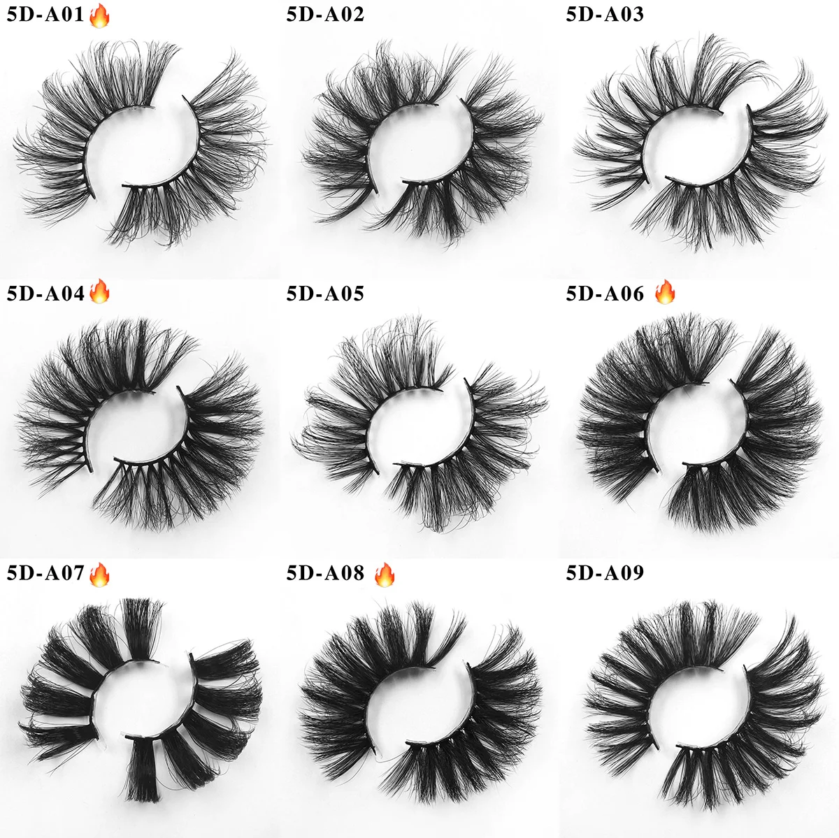 Wholesale Faux Mink Eyelash Private Label Synthetic Cruelty Free Vegan