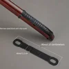 Narrow black-clothes hanger anti-slip cover