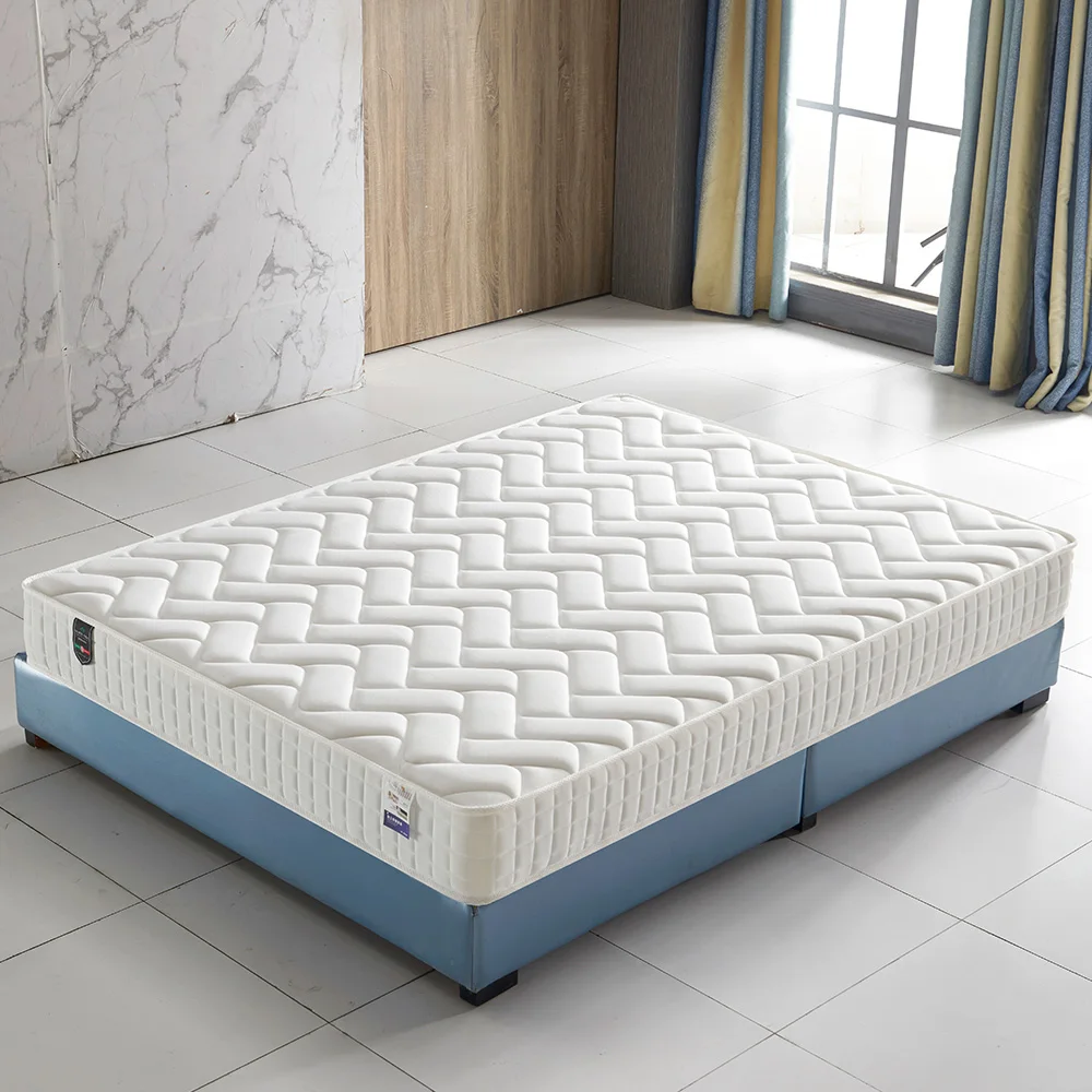 Factory Custom Hotel Bed Mattress 5 Star Hybrid Memory Foam Natural
