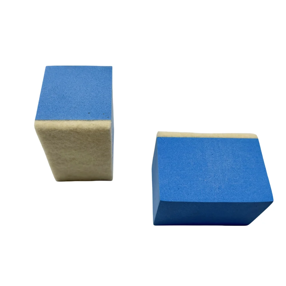 Мастер-0176 лидер продаж полировка стекла автомобиля и вощеная губка пенопластовый аппликатор полировальный блок шерсти