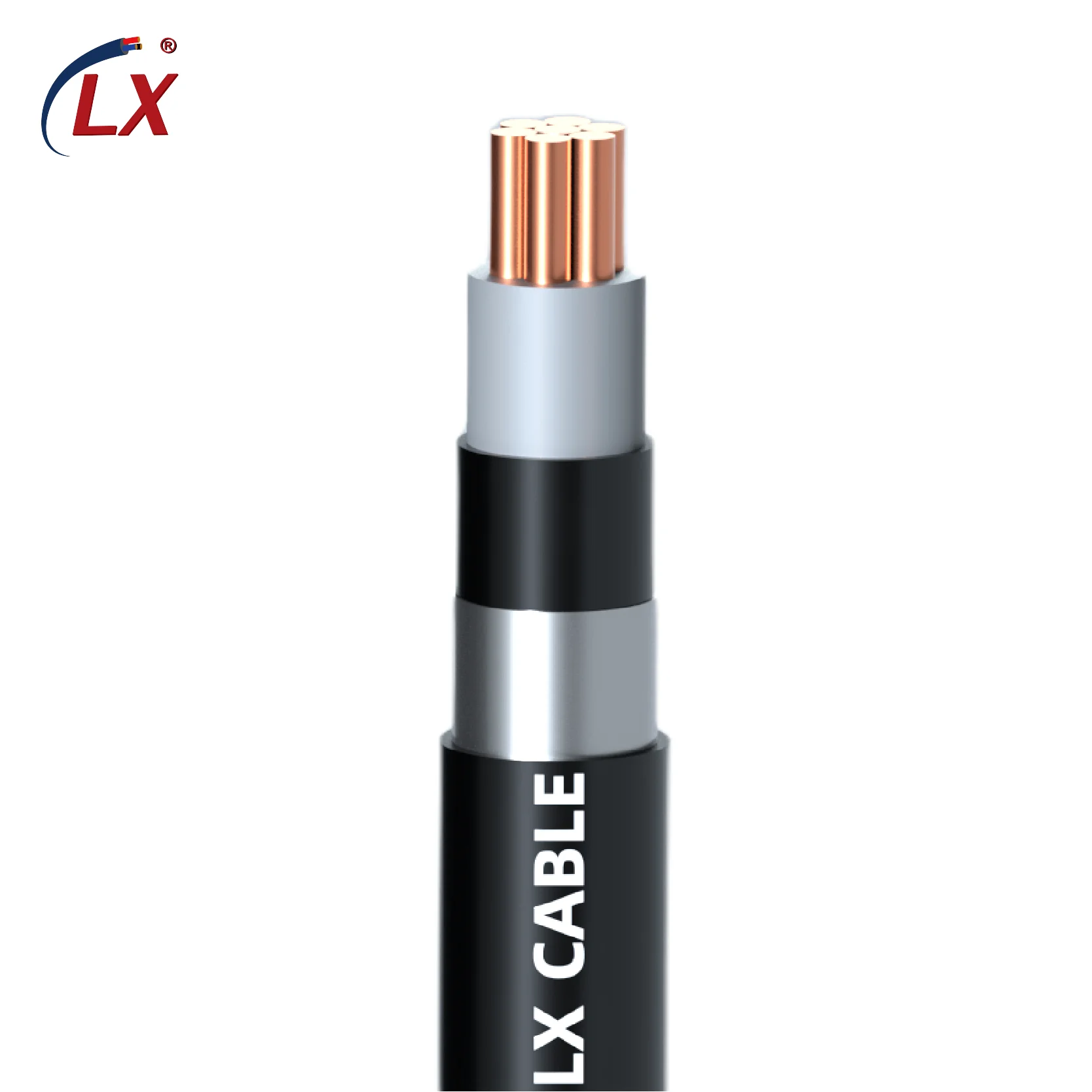 Factory Directly Supply PVC Ztt 132 Kv Underground Aluminum Electric Wire Origin Iso Manufacturer Power Cable