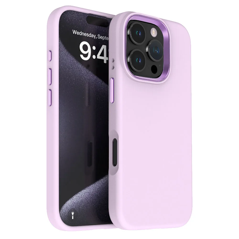 Custom liquid silicone phone case Full Body Slim Soft Microfiber Lining Protective