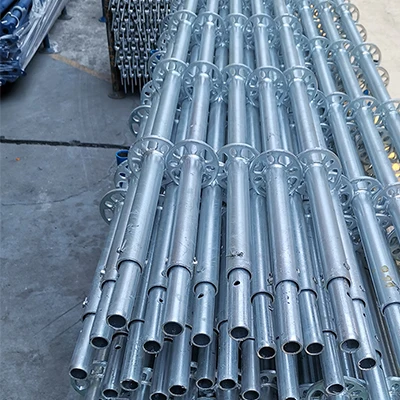 Ringlock scaffolding system, Q235 carbon steel, painted or galvanised