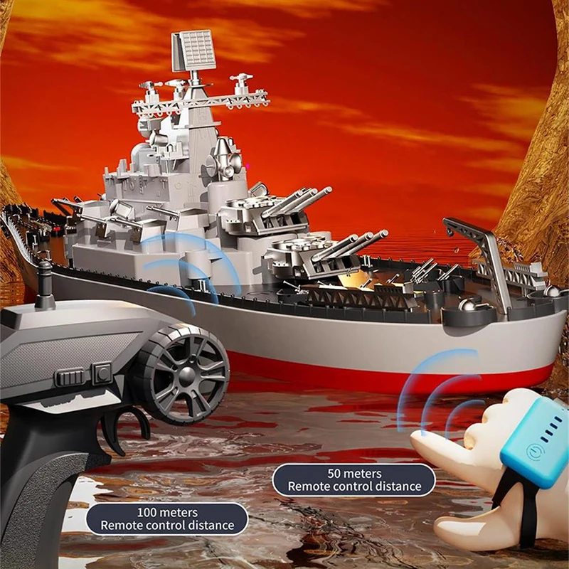 現状品 1/360 ラジコンモデルシリーズ SERIES BATTLE SHIP 戦艦RC(1/360) BATTLESHIPHT-3827Aビスマルク - メルカリ