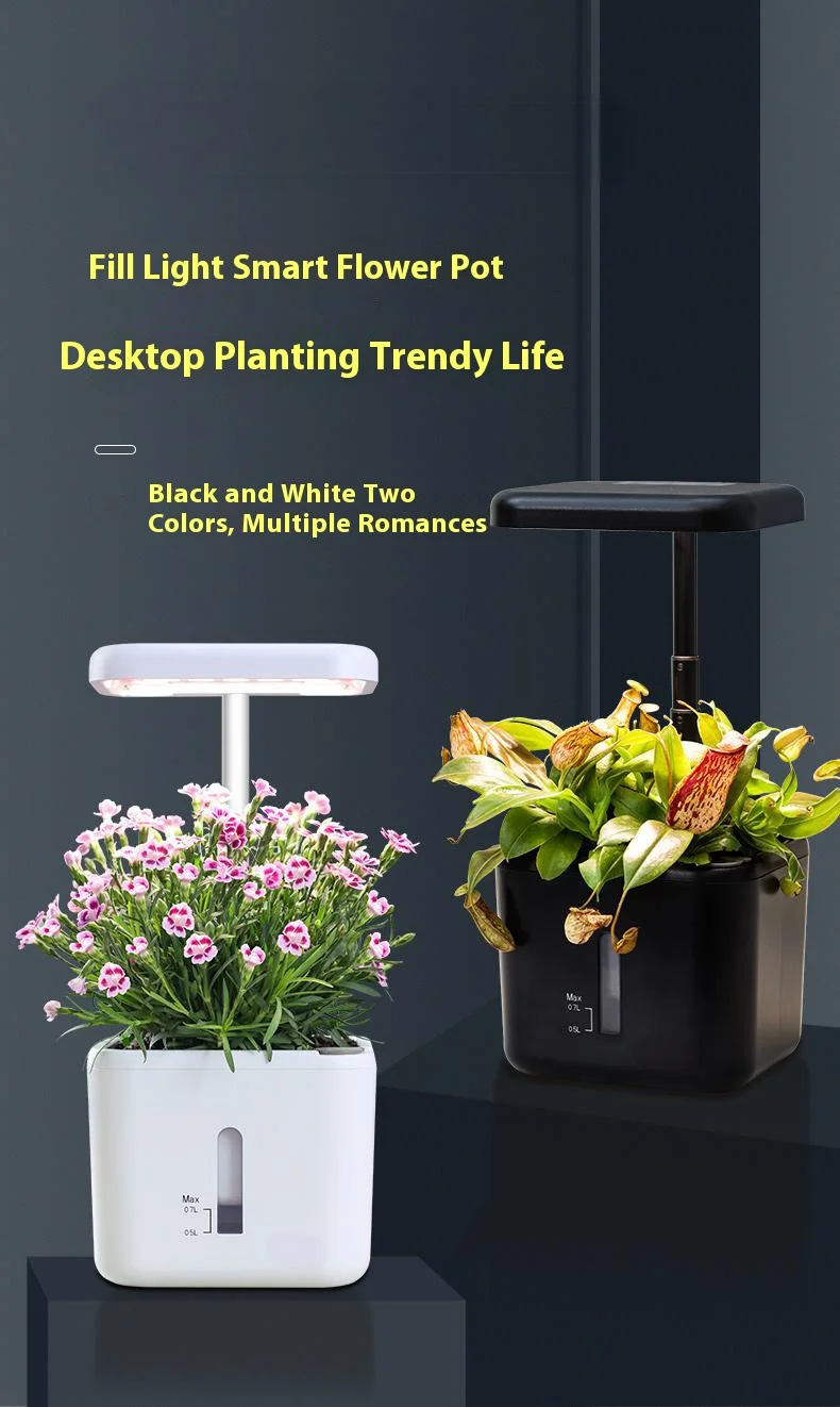 Smart Hydroponic Indoor Garden Planters for Home Use