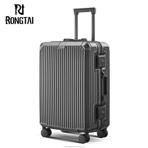 Wholesale Unisex ABS PC Hard Shell Travel Trolley Luggage Bags Fashionable Luxury with Light Weight Retractable Spinner Caster